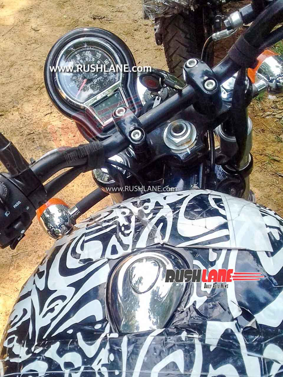 Royal Enfield Hunter Spotted Again