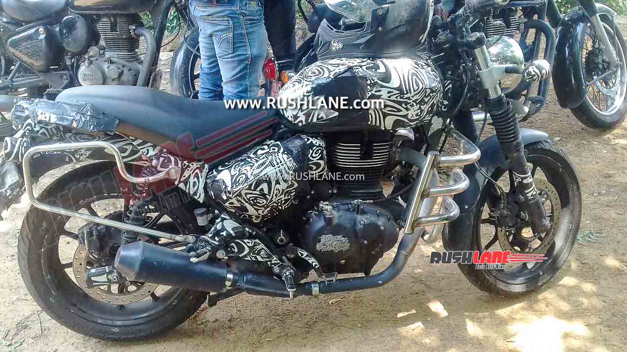 Royal Enfield Hunter Spotted Again