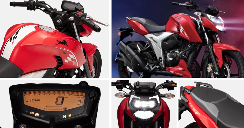 TVS Apache RTR 160 4V Power Torque Increased; Weight Reduced