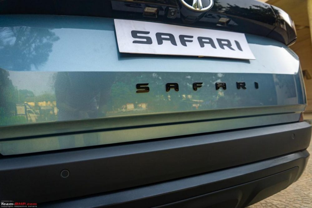 Tata Safari SUV Adventure Edition Live Photos - Tropical Mist Shade - photograph