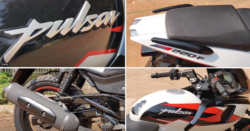 Moon White Bajaj Pulsar 220F Spotted; Official Launch Soon