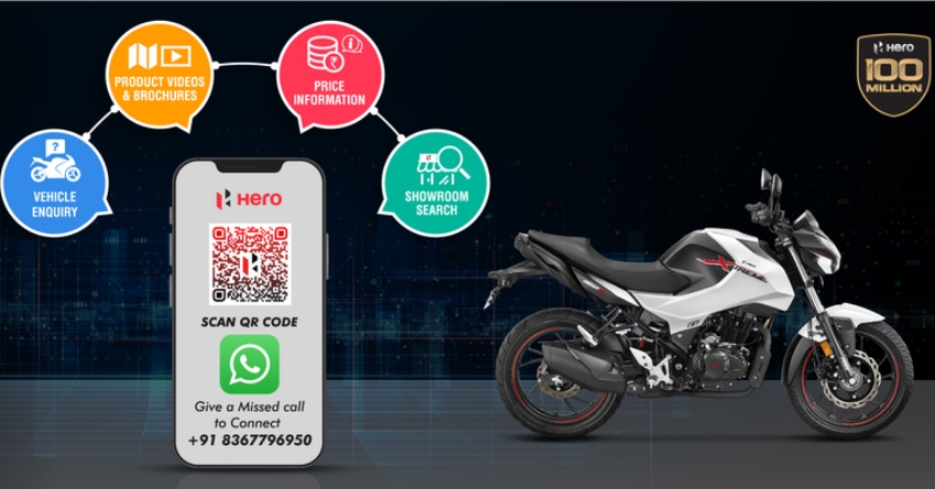 You Can Now Buy Hero Bikes and Scooters on WhatsApp!