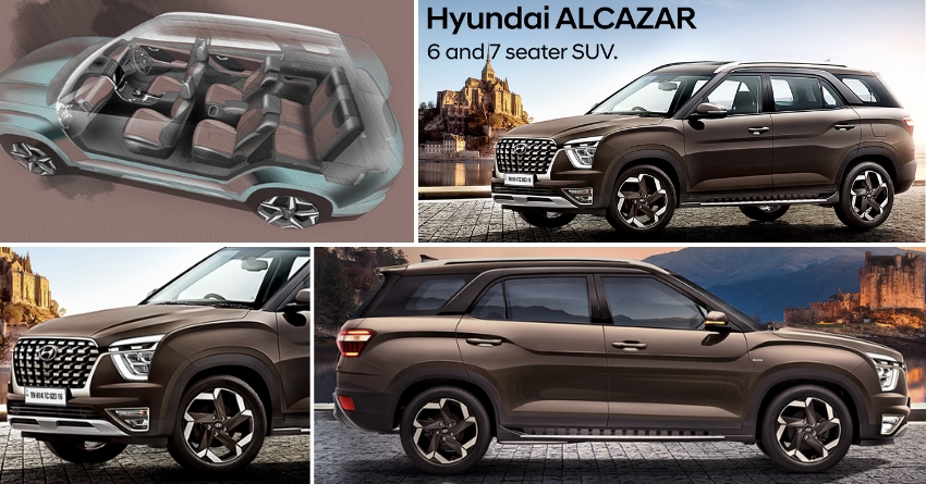 Hyundai Alcazar (7-Seater Creta) Revealed; To Rival Tata Safari