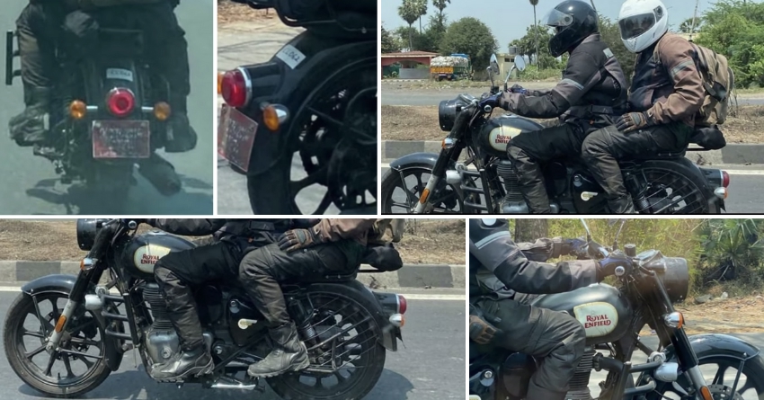 New-Gen Royal Enfield Classic 350 Alloy Wheel Version Spotted