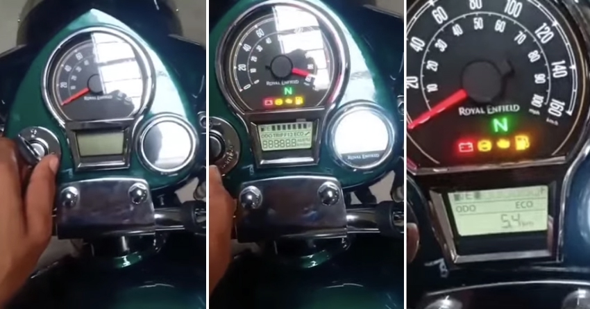 Next-Gen Royal Enfield Classic 350 Console Fully Revealed
