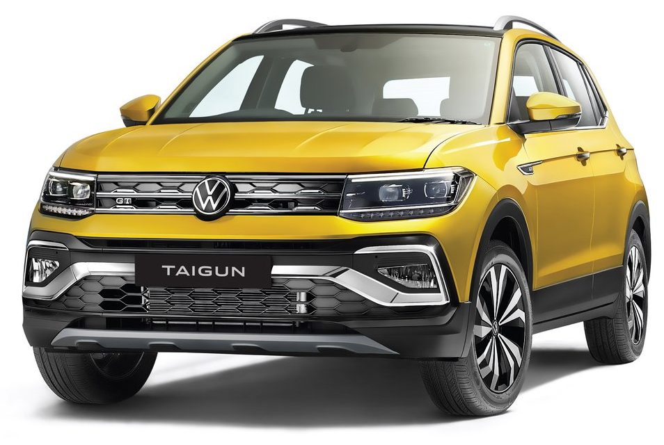 Production-Spec Volkswagen Taigun Front View