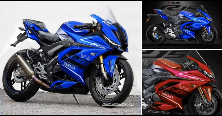 Yamaha YZF-R15 Version 4 Imagined by Abin Designs