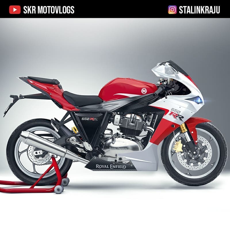 650cc Royal Enfield Sportbike Imagined - Inspired by Honda CBR1000RR-R - portrait