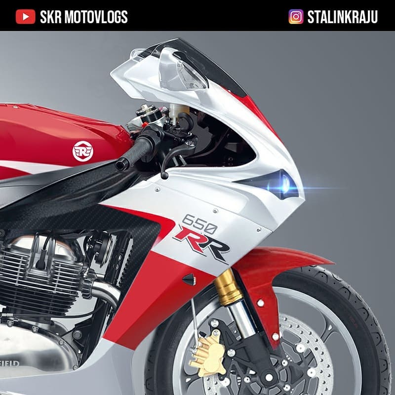 650cc Royal Enfield Sportbike Imagined - Inspired by Honda CBR1000RR-R - close-up