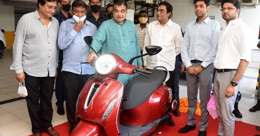 Bajaj Chetak Electric Scooter Launched in Nagpur at Rs 1.43 Lakh