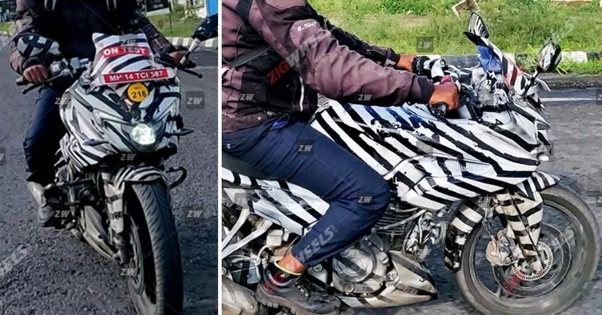 Bajaj Pulsar 250F Spotted Again in a New Set of Photos