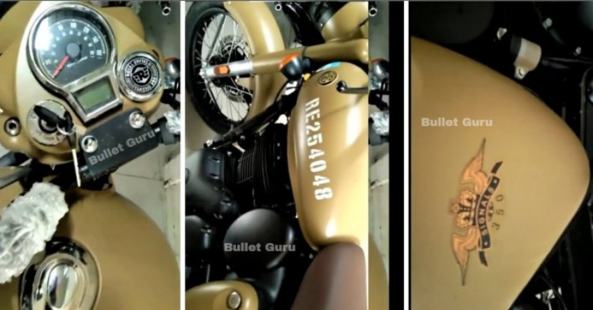 Next-Gen Royal Enfield Classic 350 Stormrider Sand Spotted; Launch Soon