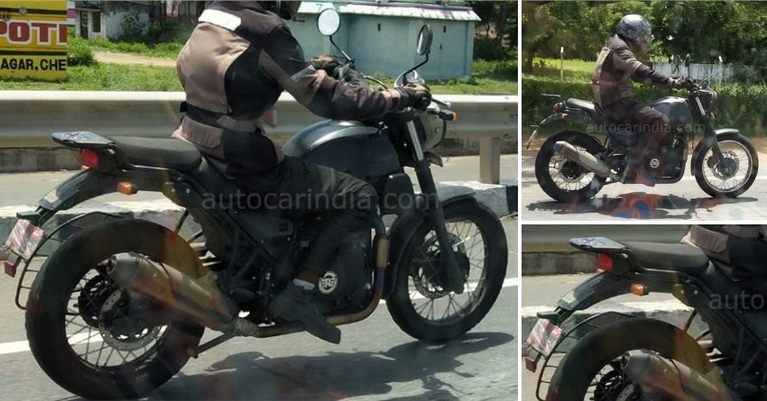 New Variant of Royal Enfield Himalayan Spied Testing Again