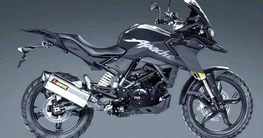 200cc TVS Adventure Bike in the Making; To Be Based on Apache