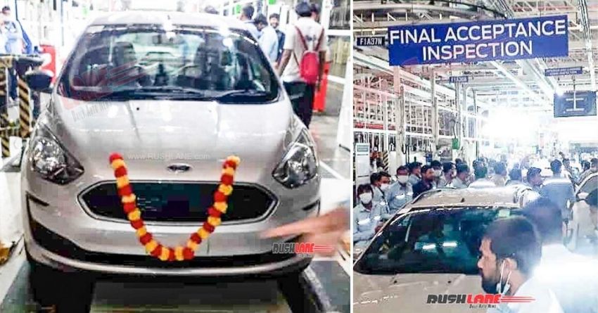 Last Ford Car Rolls Out From Sanand Plant Following Company’s India Exit