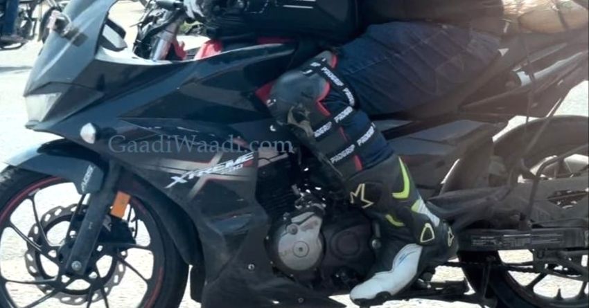 Hero Xtreme 200S 4V Sportbike Spotted Testing; Launch Expected Near Diwali