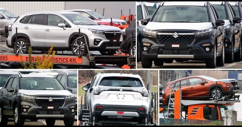 2022 Suzuki S-Cross Leaked Again in a New Set of Spy Photos