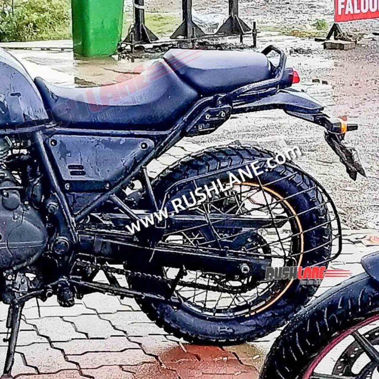 Royal Enfield Scram 411 (New Himalayan Version) Spied Testing Again in India - midground