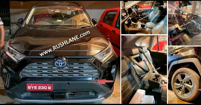 Toyota RAV4 Spotted Undisguised in India; Expected to Launch for Rs 60 Lakh