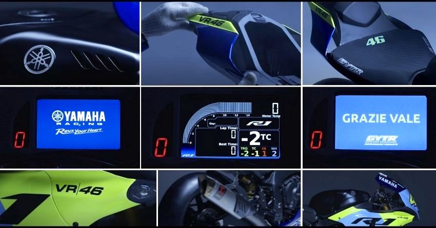 Yamaha R1 GYTR VR46 Introduced to Honour Valentino Rossi