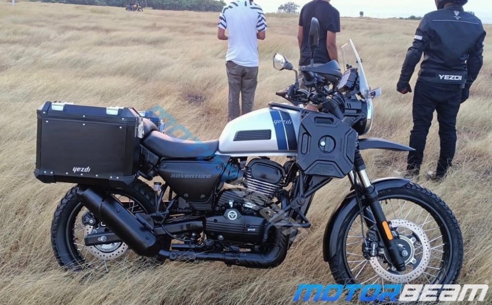 Yezdi Adventure Motorcycle Fully Revealed Ahead of Launch in India - wide