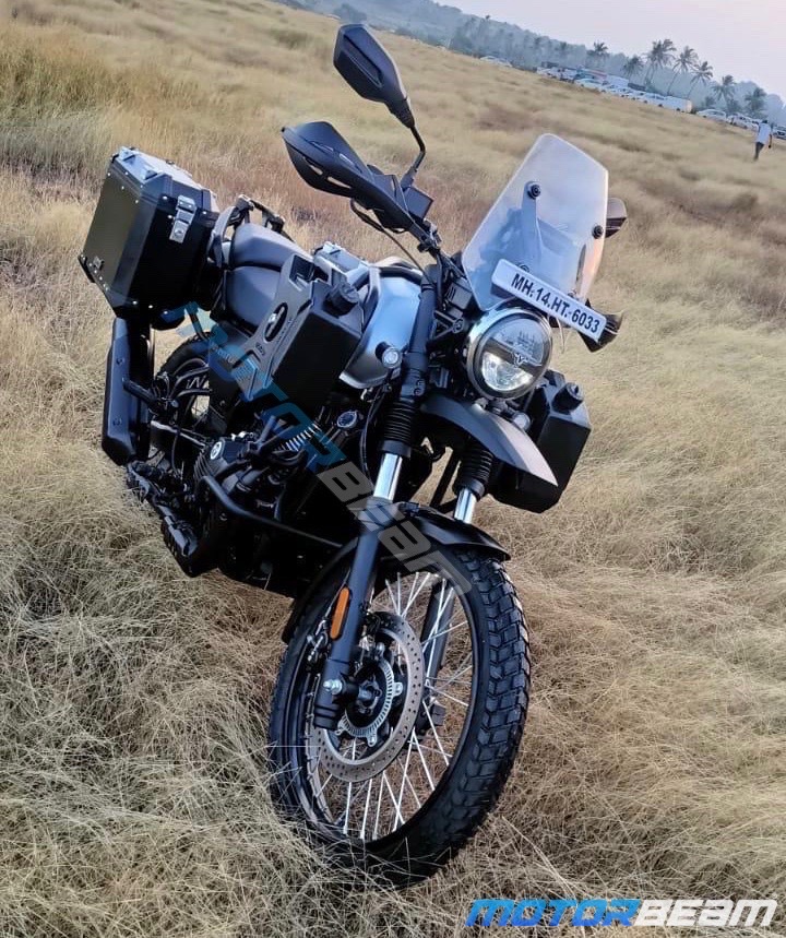Yezdi Adventure Motorcycle Fully Revealed Ahead of Launch in India - macro