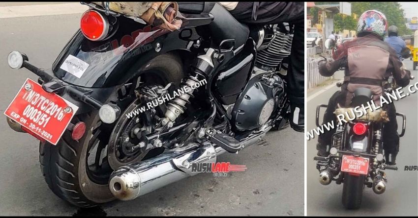 Royal Enfield Super Meteor 650 Production-Ready Model Spotted Testing in India