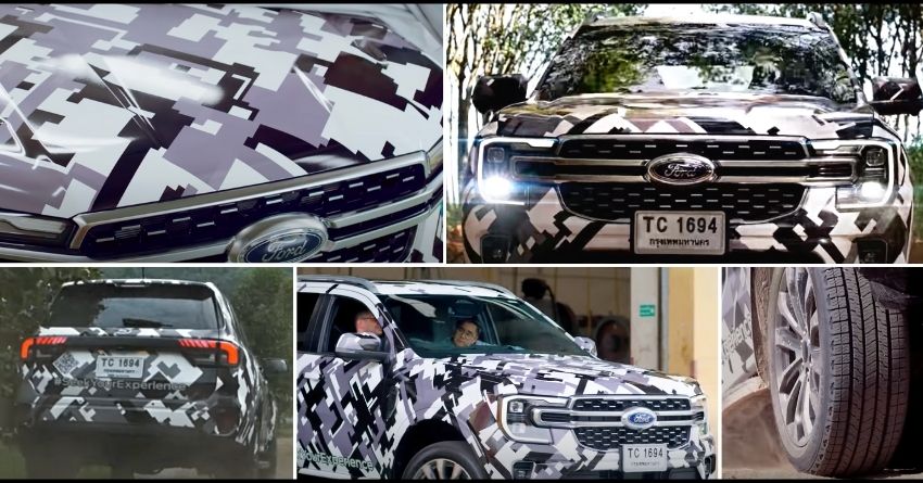 2022 Ford Endeavour SUV Officially Teased; India Launch Possible