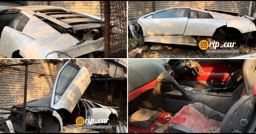 This Abandoned Lamborghini Murcielago Once Belonged To The Bachchans