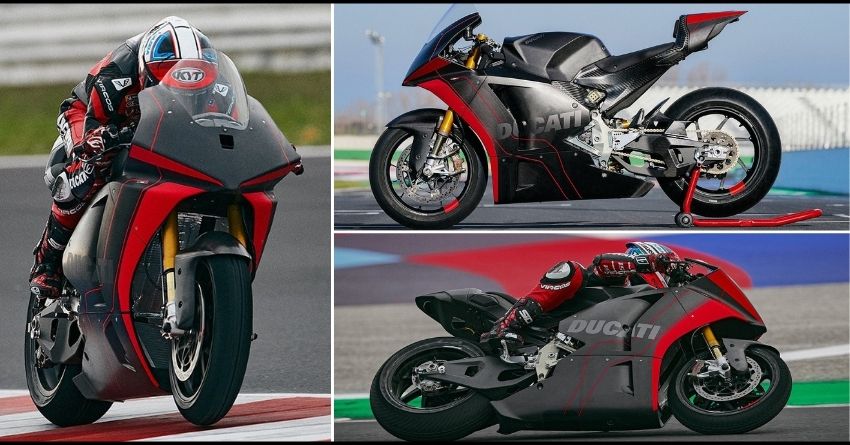 Ducati Takes The Wraps Off Its First MotoE Electric Bike V21L