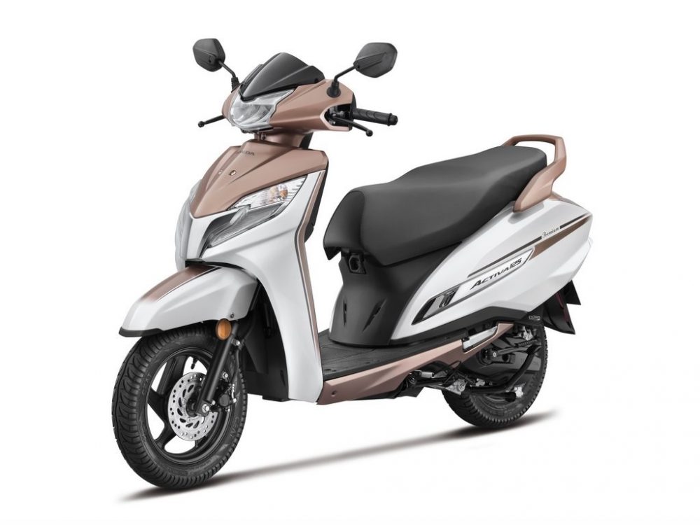 New Honda Activa 125 Premium Edition Scooter Debuts Officially - top