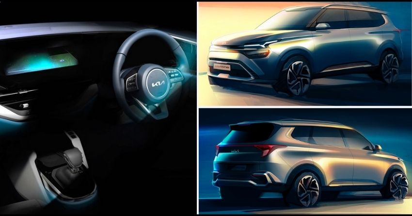 Kia Carens Official Sketches Released; Global Debut on December 16