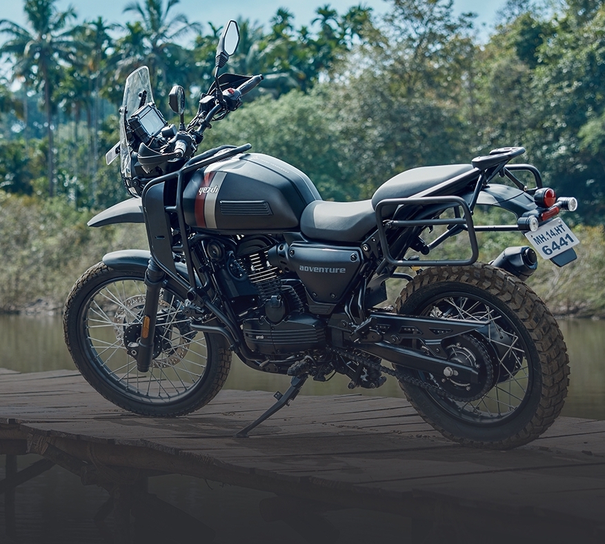 Yezdi Adventure (RE Himalayan Rival) Price List and Colour Options - photograph