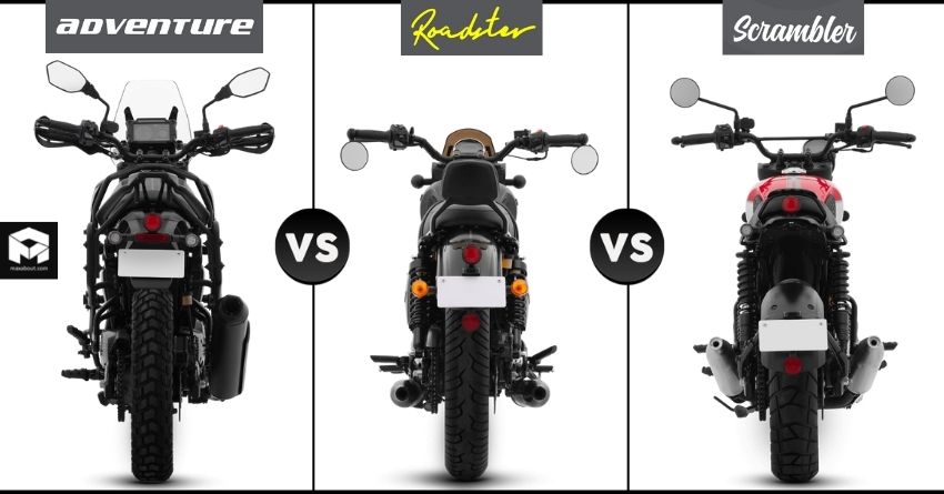 Yezdi Adventure vs Roadster vs Scrambler - Exhaust Sound Comparo