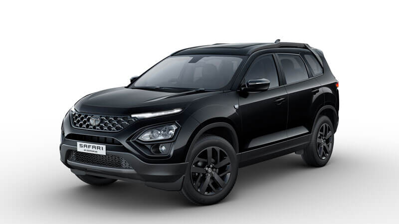 Tata Safari #Dark Edition Official Photos and Price List in India - portrait