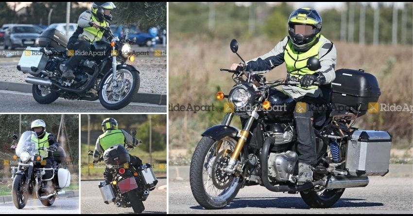 650cc Royal Enfield Classic and Meteor Spotted - Clear Photos