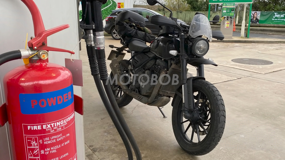 Bajaj-Triumph Scrambler Motorcycle - Details and Photos - shot