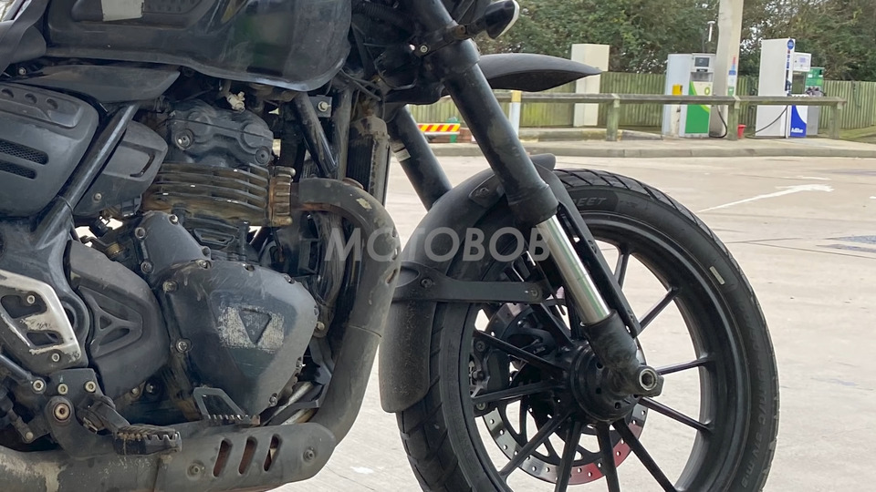 Bajaj-Triumph Scrambler Motorcycle - Details and Photos - angle