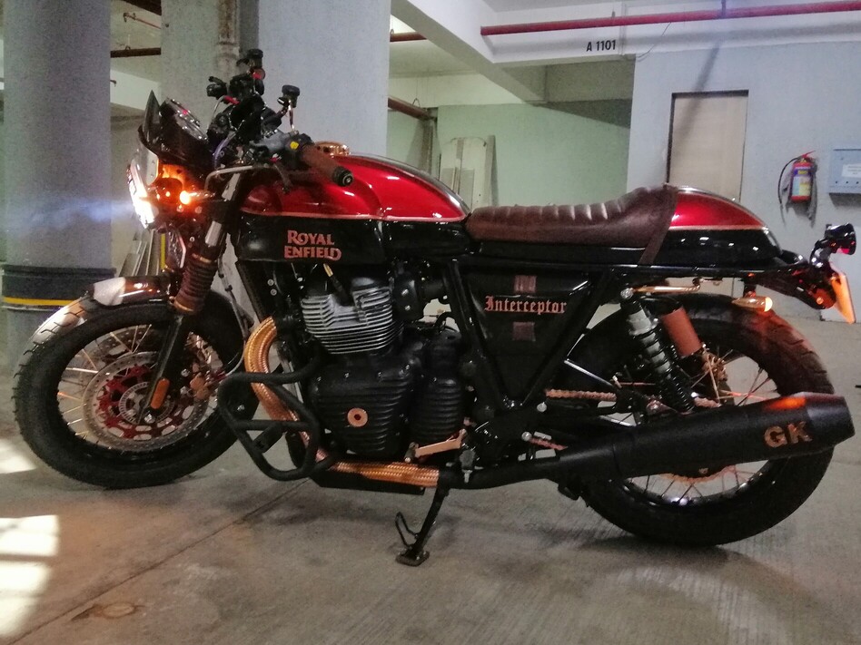 Royal Enfield Interceptor 650 Turned Into Jaw-Dropping Cafe Racer - snapshot