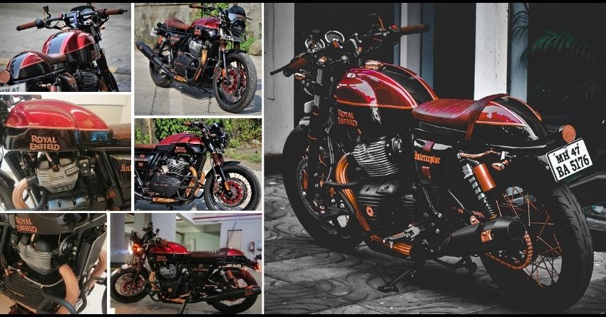 Royal Enfield Interceptor 650 Turned Into Jaw-Dropping Cafe Racer