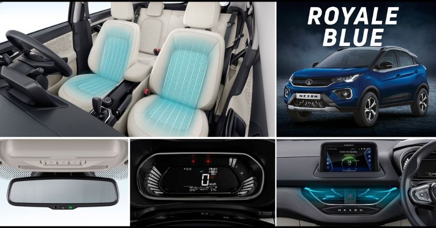 Royal Blue Tata Nexon Launched - Here is the Price List (New Variants)