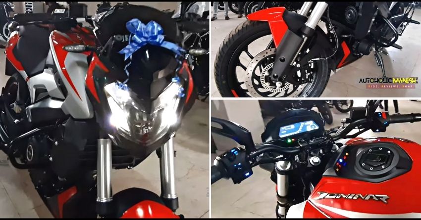 New Bajaj Dominar 250 Gets Updated With Black Alloys; Check Details