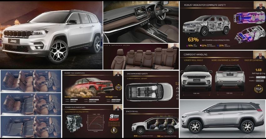 2022 Jeep Meridian Key Details Revealed; Bookings To Open In May This Year
