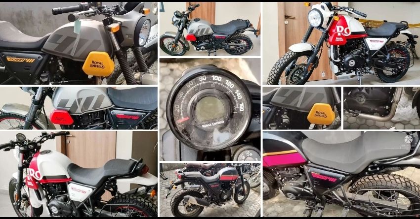 Royal Enfield Scram 411 All Colours Leaked Ahead of Launch Today