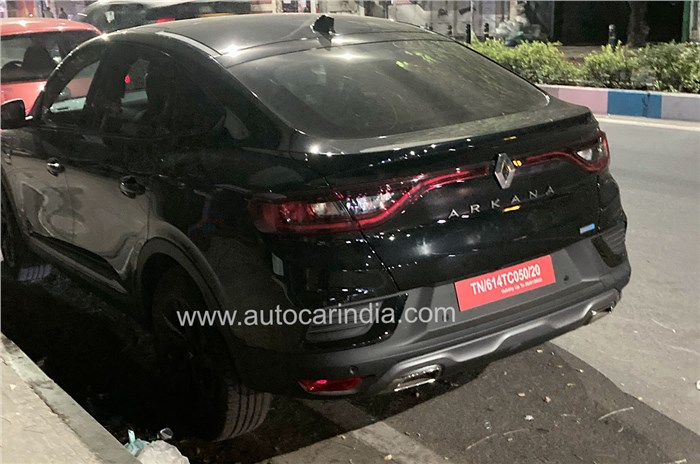 Renault Arkana SUV Spotted Testing; India Launch Possible - right