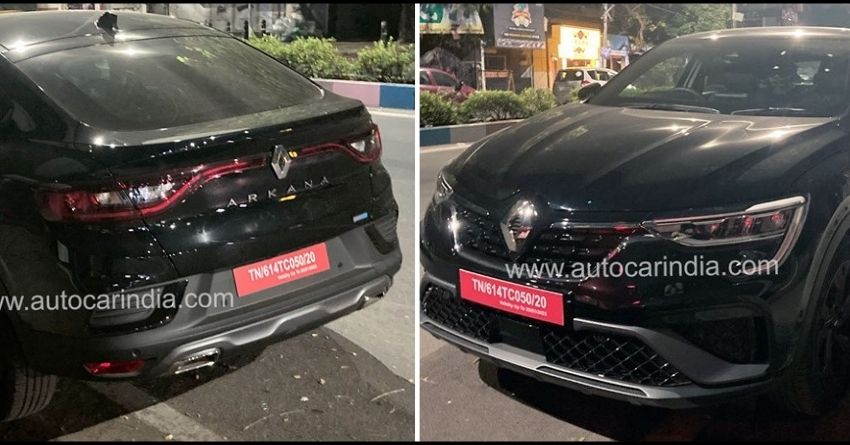 Renault Arkana SUV Spotted Testing; India Launch Possible