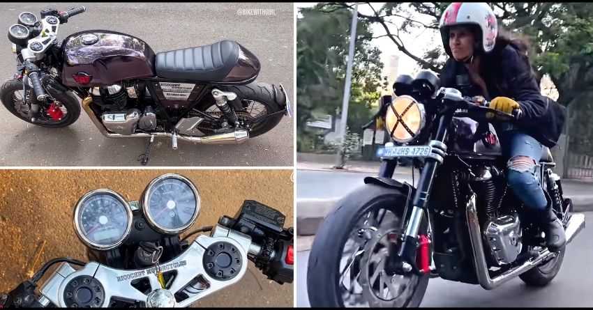 Meet 865cc Royal Enfield Motorcycle – Modification Cost Rs 4.50 Lakh