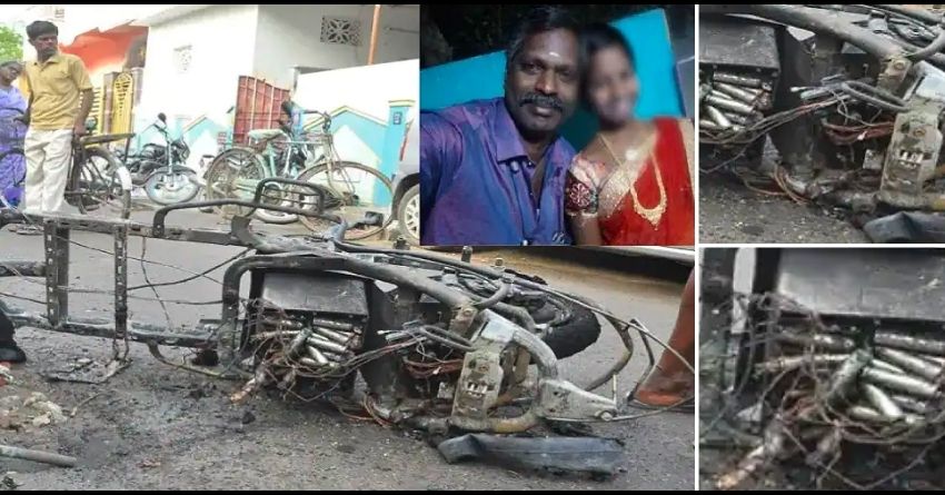 A Man And His Daughter Killed In Electric Scooter Blast In Vellore