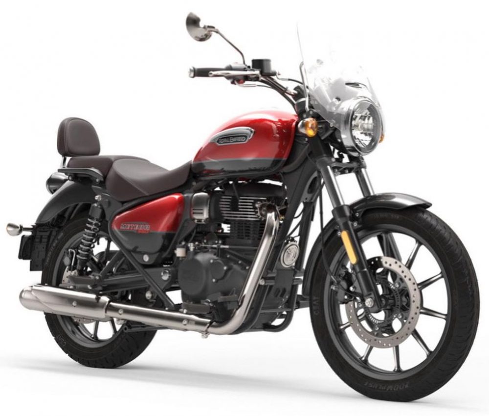 Royal Enfield Meteor 350 Is Now Available In Matt Green, Blue, Red - left