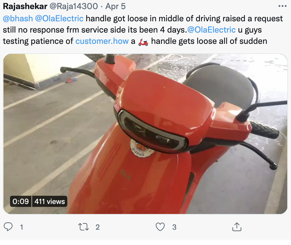 OLA Electric Scooter Problems - 25 Problems Being Faced by Owners - wide